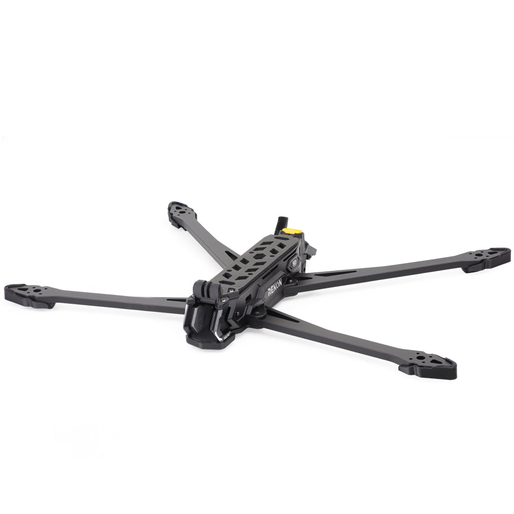 HGLRC Rekon10 PRO V2 10-inch long-range FPV frame kit, assembled frame angled front view