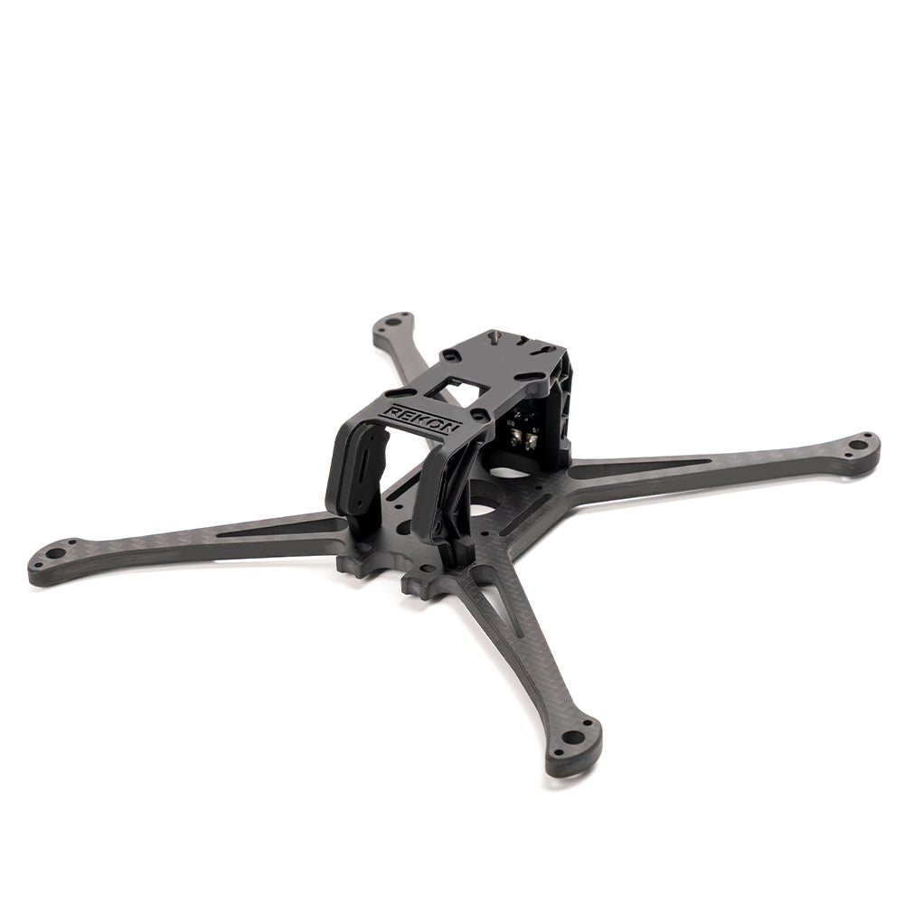 HGLRC Rekon 5 Lite 5-inch FPV drone frame kit, carbon fiber X frame with Rekon camera cage