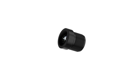 Replacement camera lens for HDZ3313, compact threaded barrel shown in three-quarter front angle
