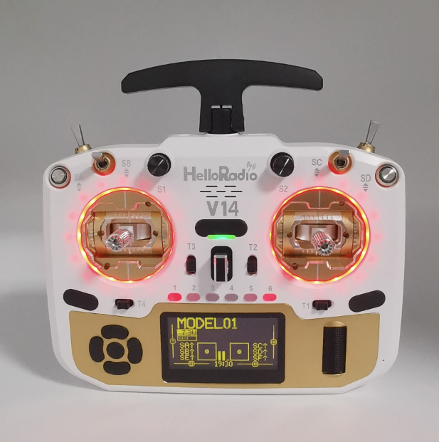 HelloRadioSky V14 MAX/MAX R9 1000мВт ELRS/4IN1 EdgeTX передатчик, пульт дистанционного управления, металлический джойстик RDC9 CNC