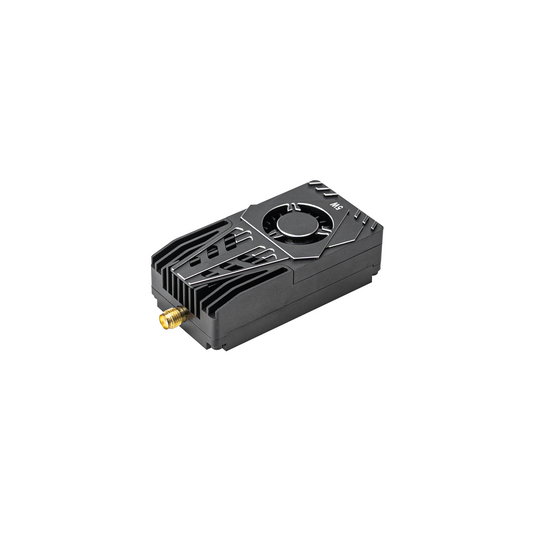 OddityRC 1.2G 5W VTX transmitter module with cooling fan and SMA antenna connector