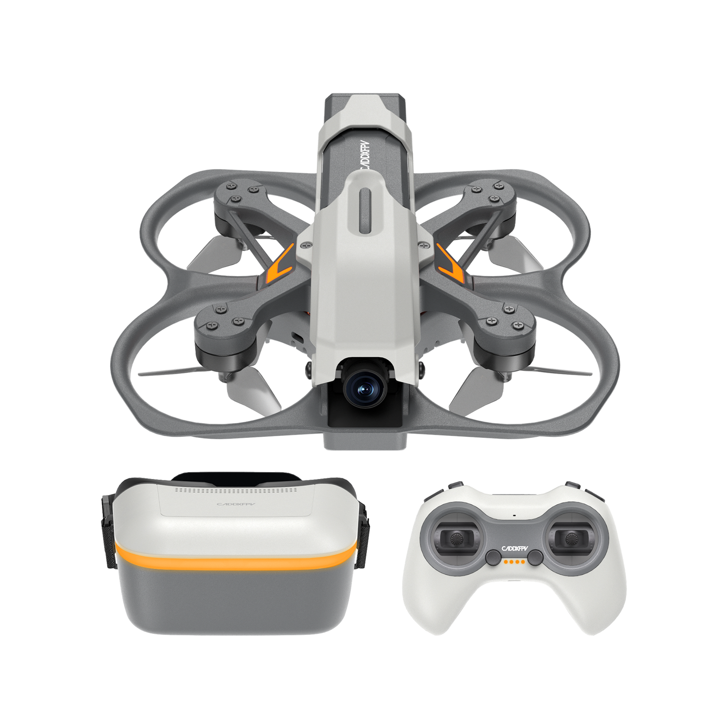 CaddxFPV Protos FPV Drone RTF Kit with Ascent Goggles, A-LINK ELRS Controller, 1080P/60 VTX, 2S Charger & Battery