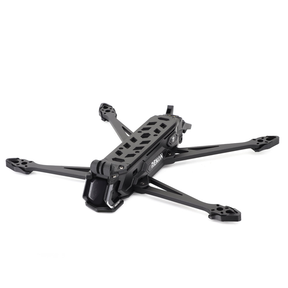 HGLRC Rekon7 PRO V2 7-inch long-range FPV frame kit, assembled frame angled view