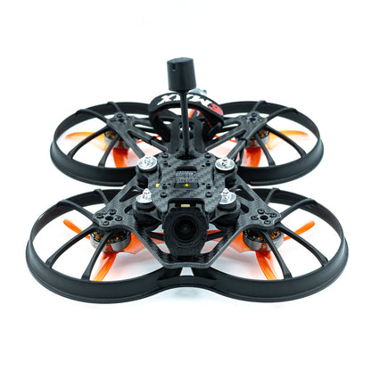 EMAX Cinehawk HD 3.5 Inch FPV cinewhoop drone front view with ducted prop guards and camera