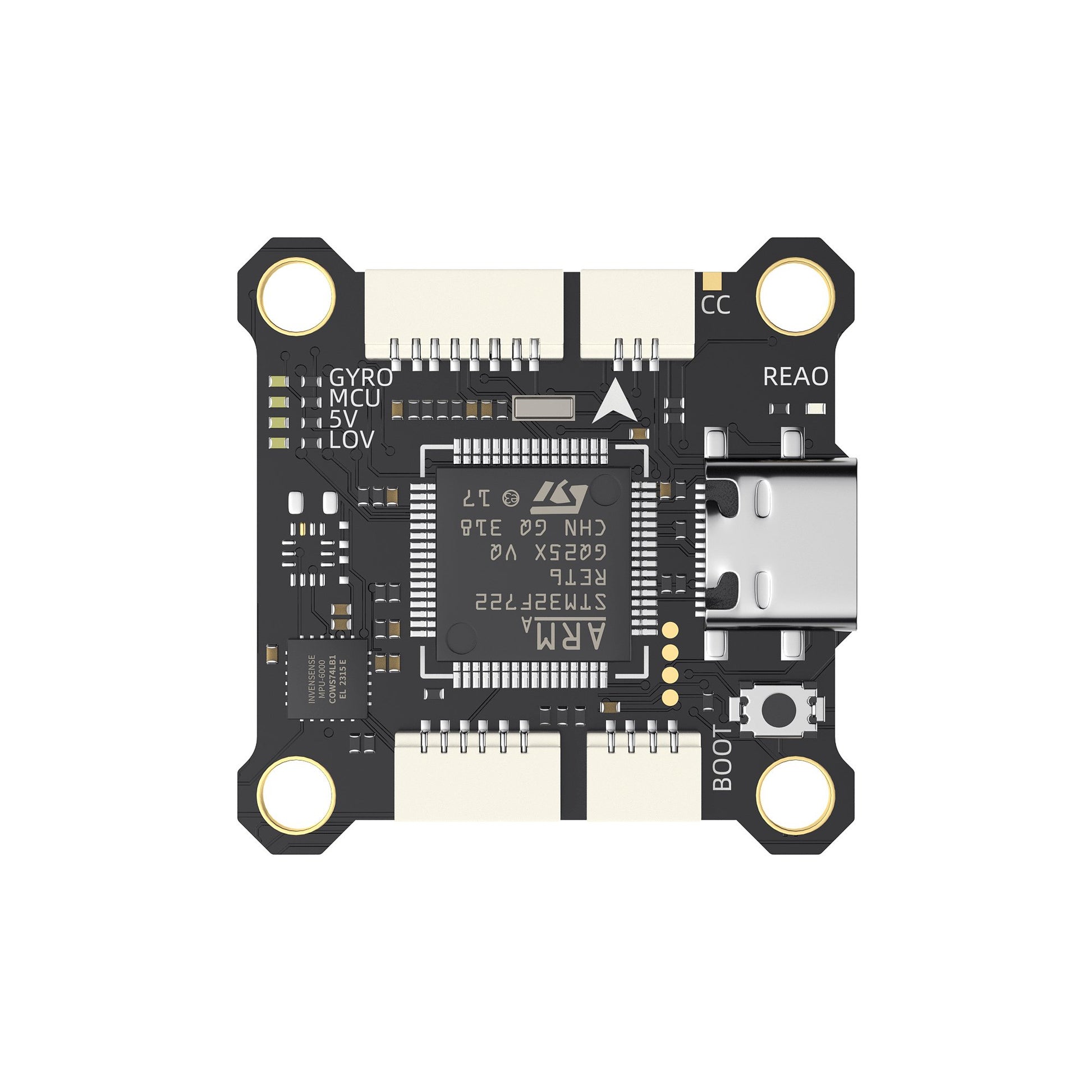 GEPRC TAKER F722 SE Flight Controller – STM32F722, 6 UARTs, 2–6S, MPU6000, Dual BEC, 25.5x25.5mm for FPV Drones