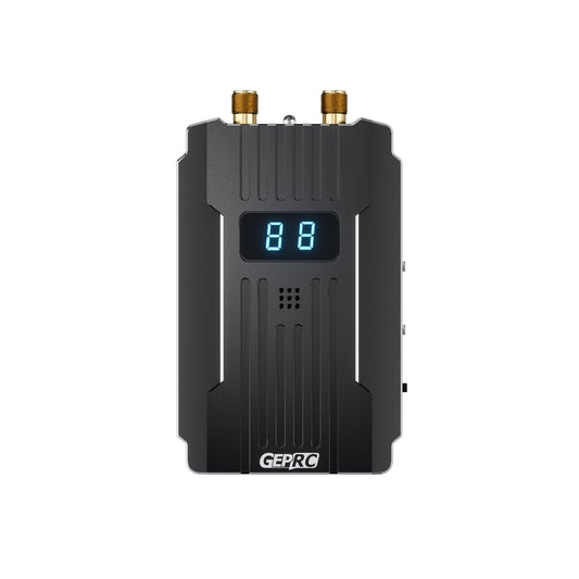 GEPRC MATEN 3.3G VRX with Signal Alarmer – 40CH 3.3GHz Analog Video Receiver for FPV Systems