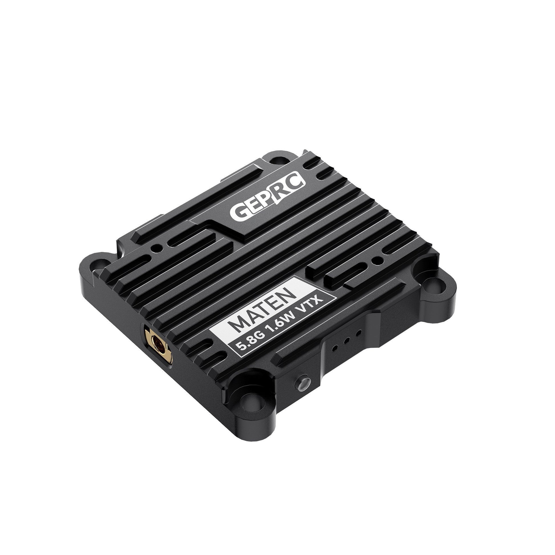 GEPRC MATEN 5.8G 1.6W VTX for FPV Drone – 72CH, 1600mW, IRC Tramp, CNC Case, 7–36V Input