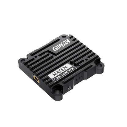 GEPRC MATEN 5.8G 1.6W VTX for FPV Drone – 72CH, 1600mW, IRC Tramp, CNC Case, 7–36V Input