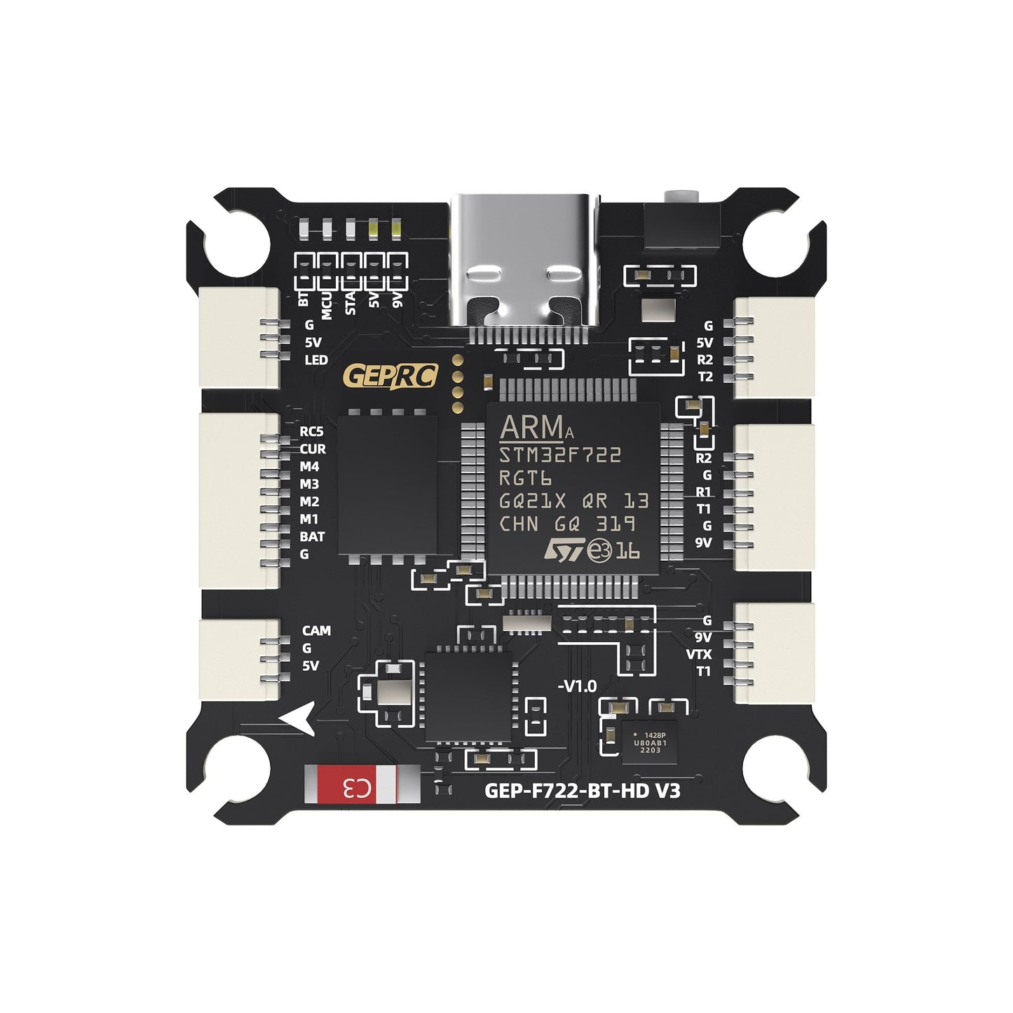 Contrôleur de vol GEPRC GEP-F722-BT-HD V3
