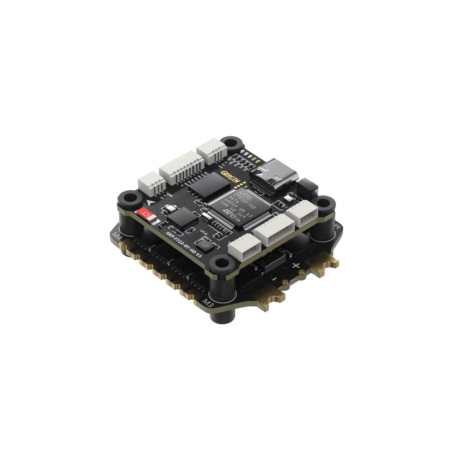 GEPRC TAKER F722 BT 65A FPV Drone Stack – F722 FC, 512MB Blackbox, Bluetooth, 8S 4in1 ESC