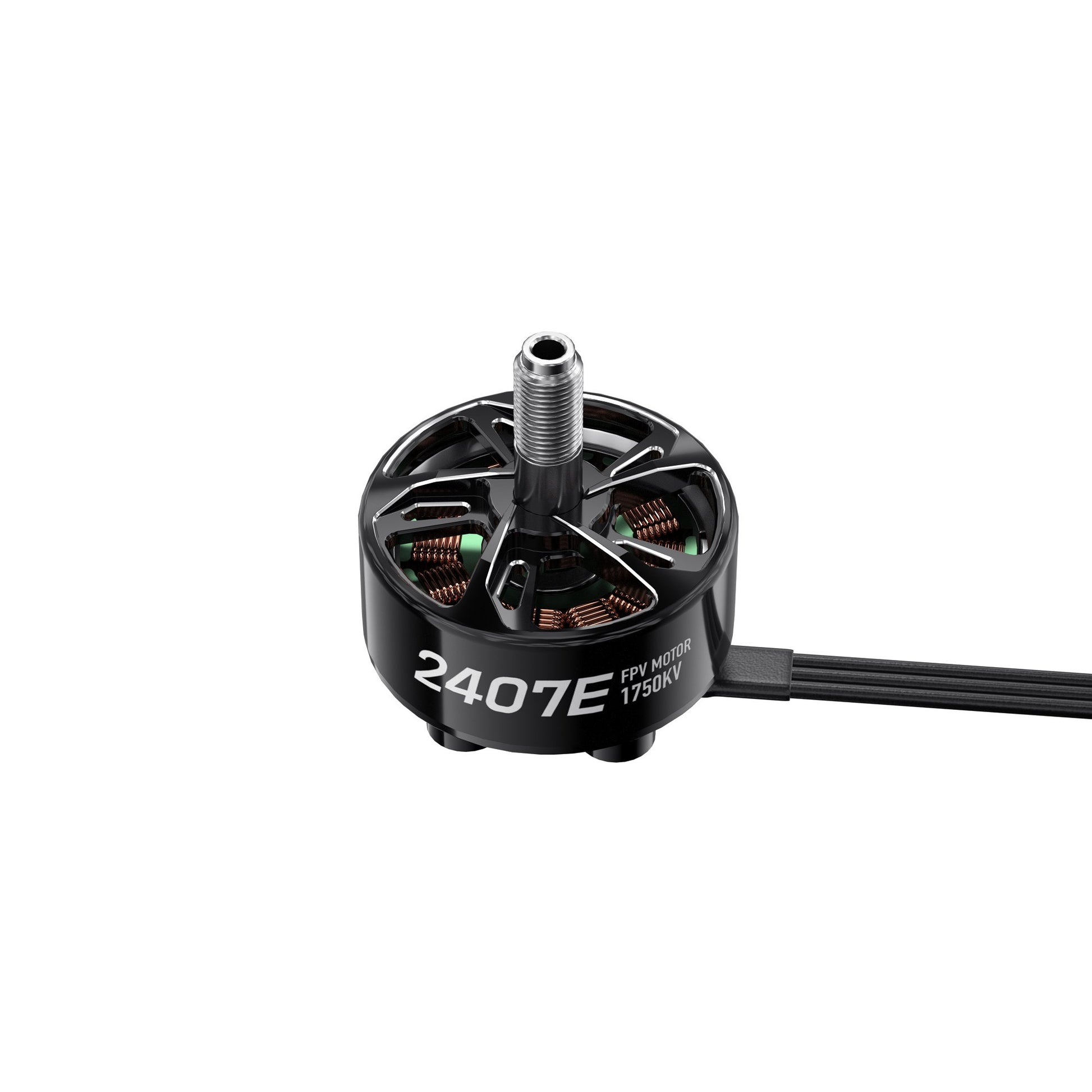 GEPRC SPEEDX2 2407E 1750KV Brushless FPV Motor for 5–6 Inch Racing Drones – 6S, 972W, CNC 7075, N52H Magnets