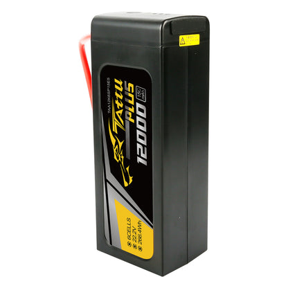 Tattu Plus 12000mAh 6s 15C 22.2V Smart Lipo Battery Pack With EC5 / AS150 + XT150 Plug (New Version)