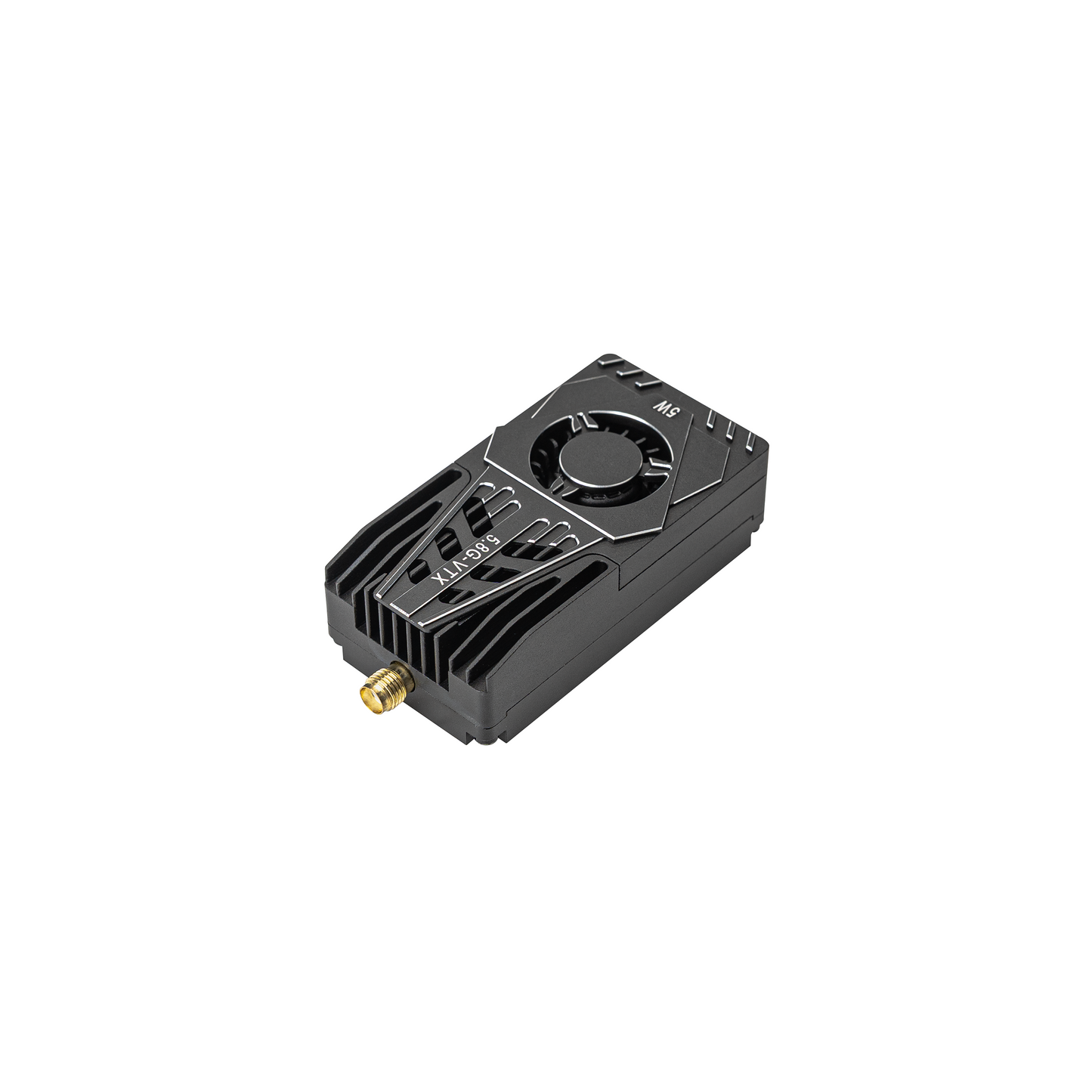 OddityRC 4.9-5.8GHz 5W VTX video transmitter module with cooling fan and SMA antenna port