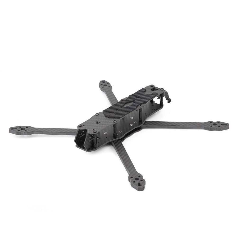 HGLRC MY7 7-inch long-range & training FPV frame, carbon fiber X layout, assembled kit