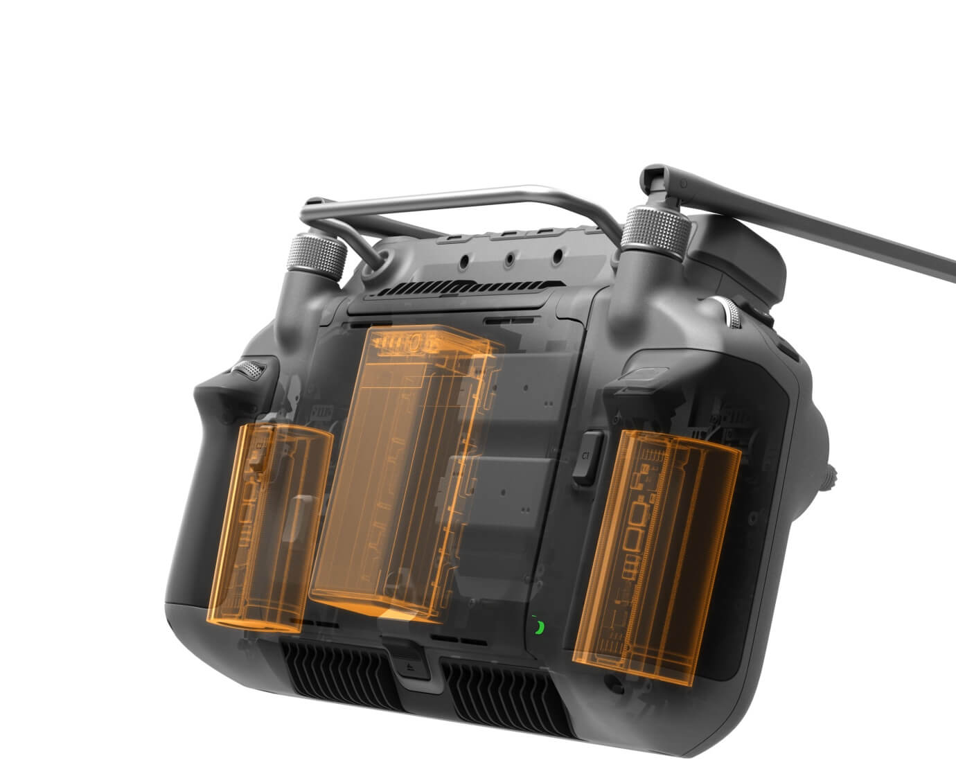 DJI Inspire 3 - Full-frame 8K/75fps ProRes RAW Dual Native ISO 1/1.8-inch Ultra-Wide Centimeter-Level RTK Positioning Night-Vision FPV Camera 14 DJI Inspire 3, built-in battery of RC Plus provides an operating time of approximately 3.3 hours .