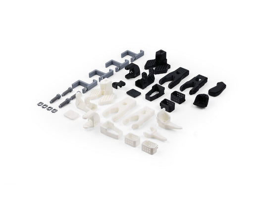 SO-ARM101 Low-Cost AI Arm 3D Printed Skeleton – Open-Source PLA+ parts for LeRobot, finetuned Leader/Follower/Clamps sets