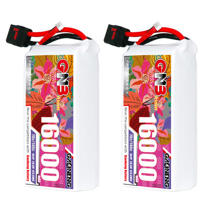 GAONENG GNB 6S1P 22.2V 16000mAh 70C RC LiPo Battery QS8