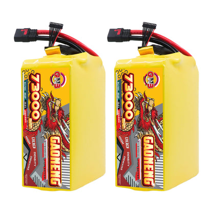 GAONENG GNB 73000mah 8S 29.6V 5C QS8 Semi Solid State Li-ion Battery 335WH/kg