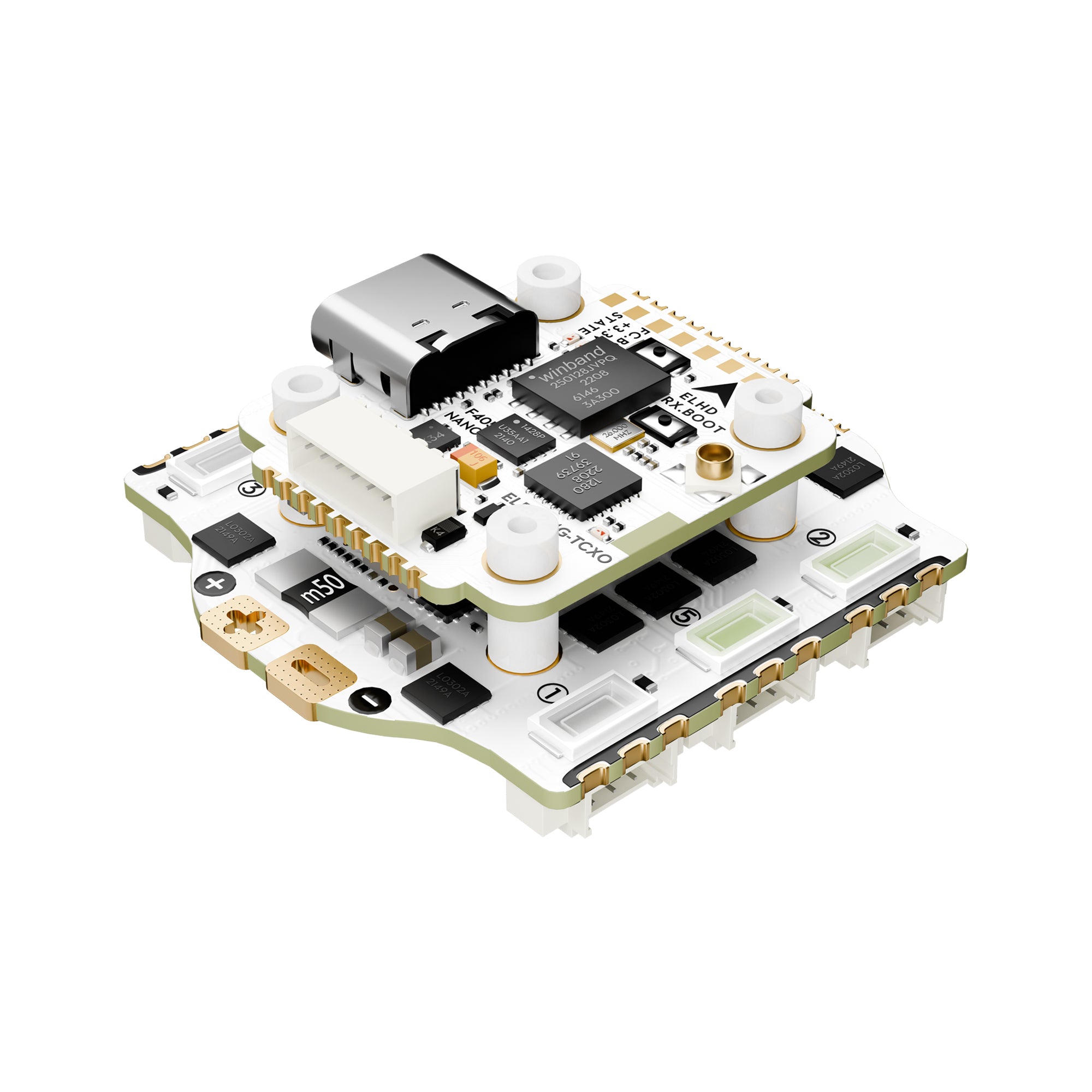 Flywoo GOKU HEX GN405 Nano HD 20A Stack V3 FC/ESC Stack, TCXO ELRS 2.4 ...