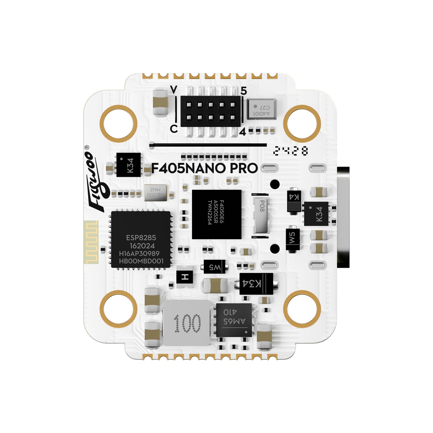 Flywoo GOKU HEX GN405 Nano HD 20A 堆疊 V3 飛控/電調組，TCXO ELRS 2.4G，O3/O4 插頭&P播放