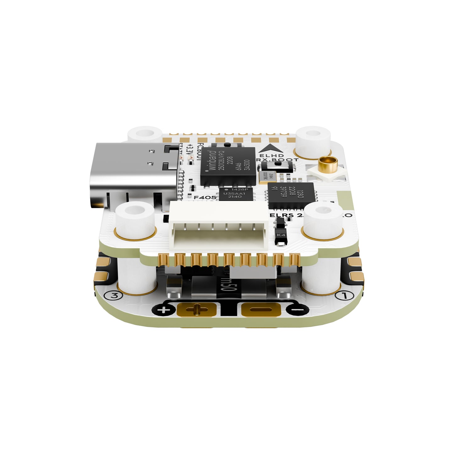 GOKU GN405 Nano HD 35A Stack V3 W/ TXCO ELRS 2.4g Plug&Play O4 / O4 Pro