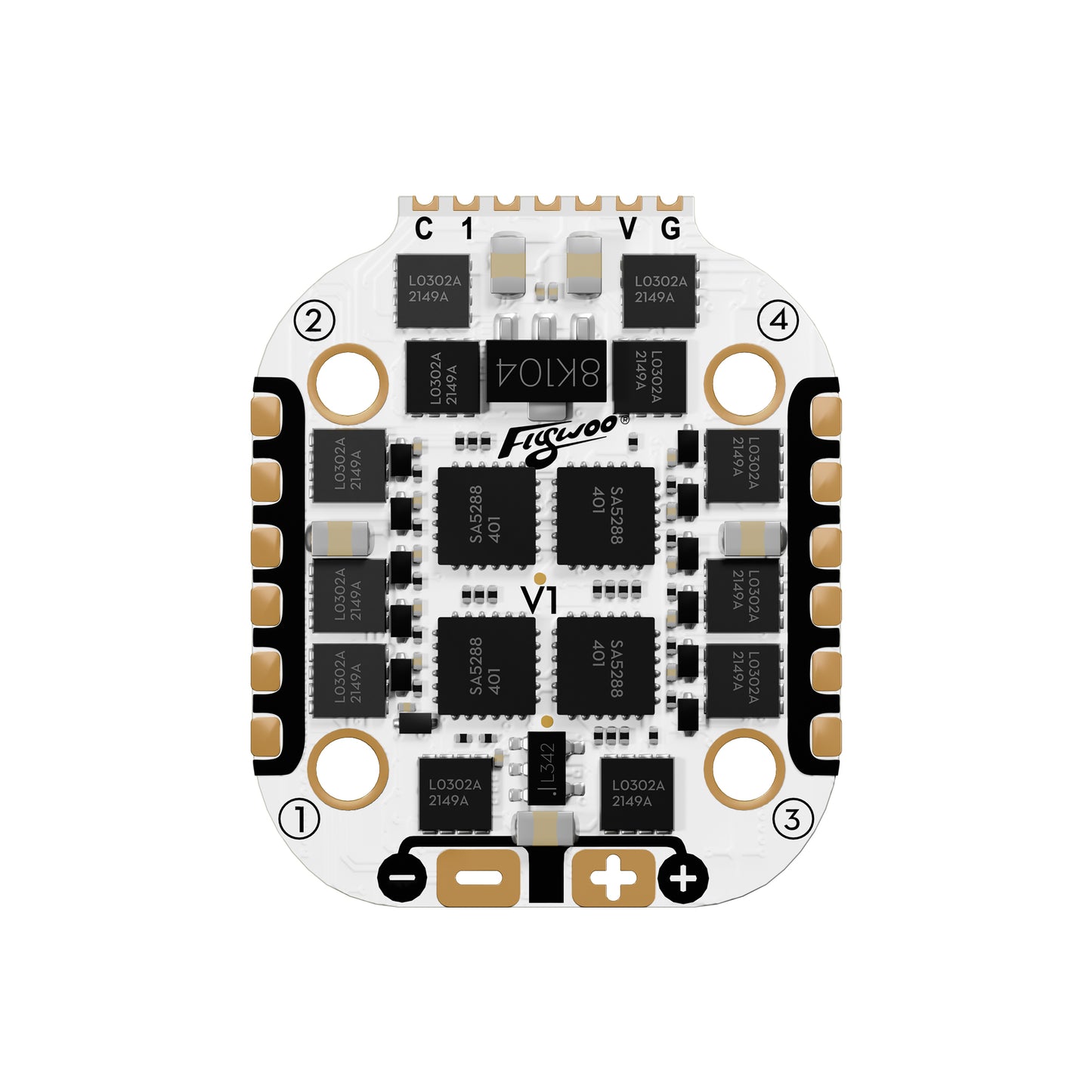 GOKU GN405 Nano HD 35A Stack V3 W/ TXCO ELRS 2.4g Plug&Play O4 / O4 Pro