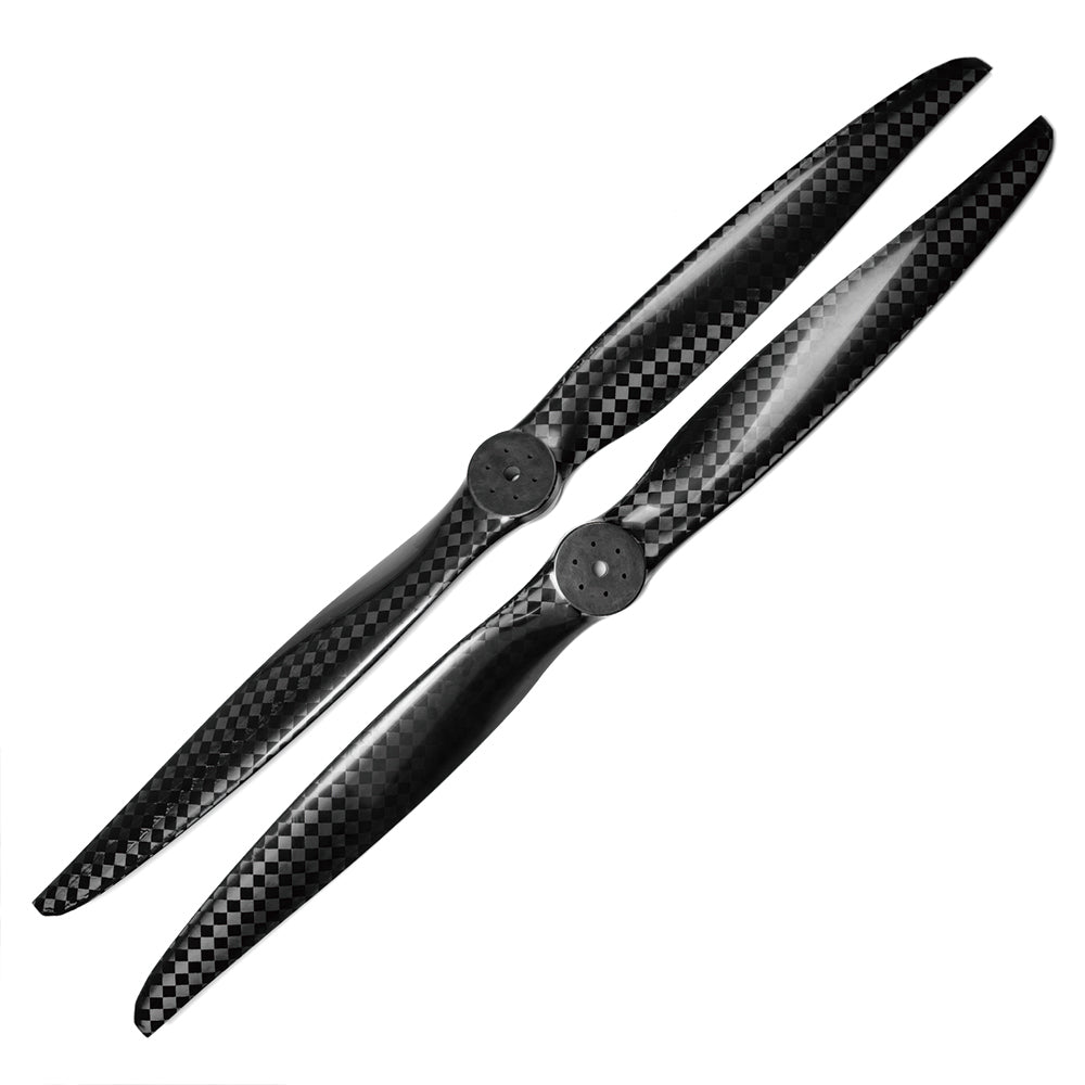 MAD Fluxer Pro 78x30IN Propeller, MAD Fluxer Pro 78x30IN carbon fiber two-blade propeller set with checker weave finish and center hub