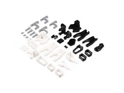 SO-ARM100 Low-Cost AI Arm 3D Printed Skeleton Parts for LeRobot | PLA+ (13% infill), Leader/Follower/Clamps, Black/White/Grey