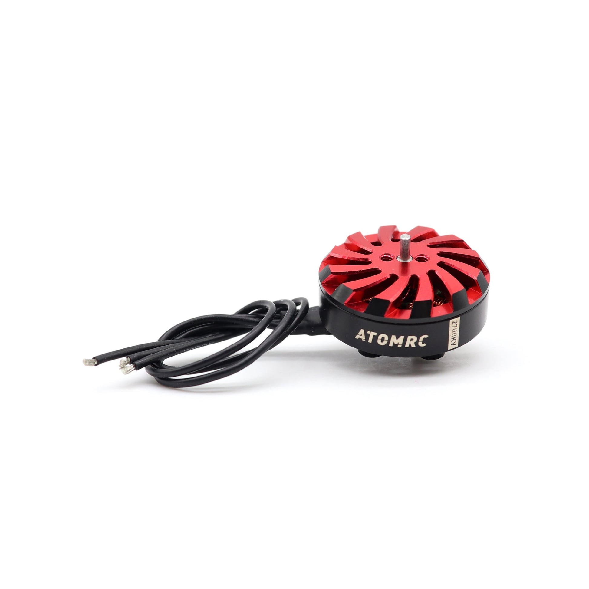 ATOMRC 2005 2400KV motor brushless outrunner with red vented top and pre-soldered wires