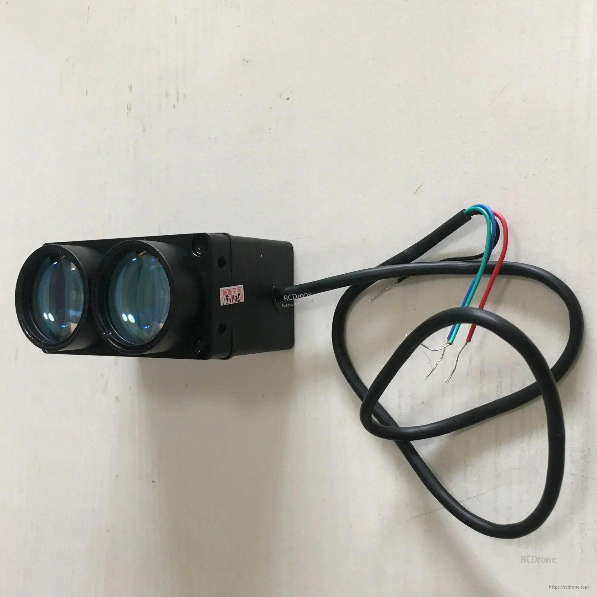 200Hz 200m Laser Distance Sensor, 200Hz laser distance sensor, 905nm wavelength, operates at 5V or 6-12V, supports SPI/TTL communication, and features waterproof design for reliable outdoor drone use.