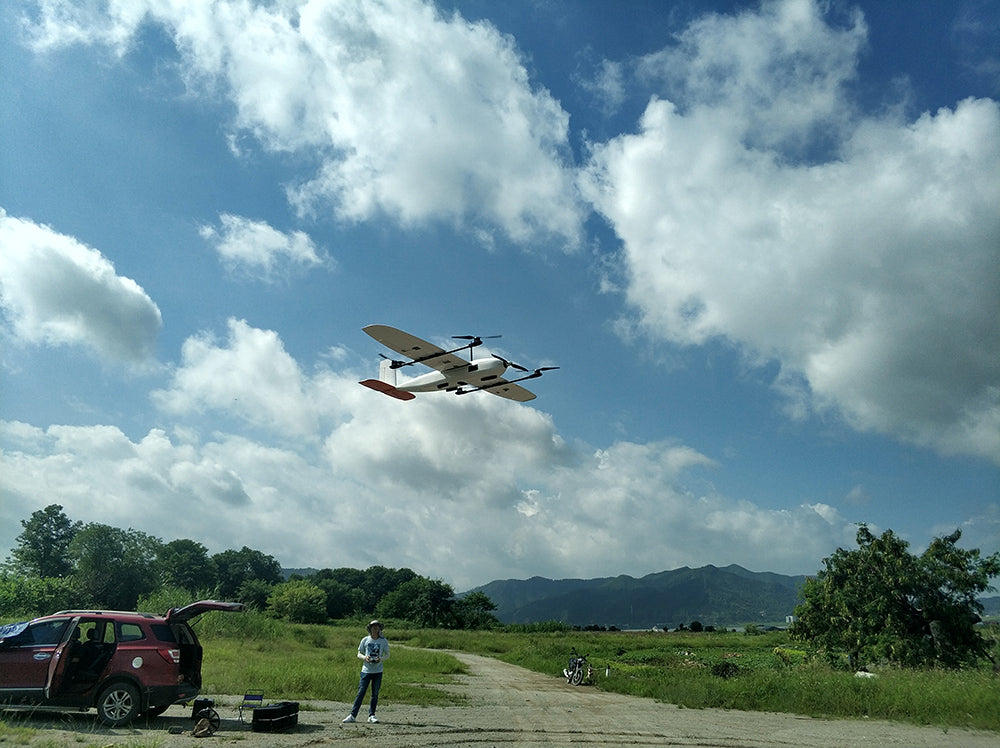 Foxtech Loong 2160 VTOL Airplane, Reliable mapping drone for precision surveys and data collection.