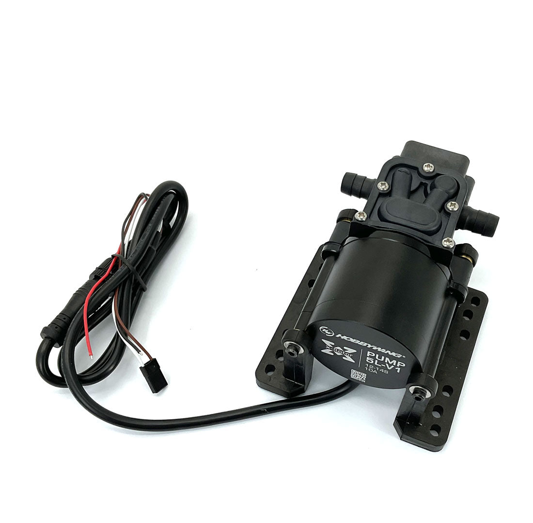 Hobbywing Combo Pump 5L Brushless Water Pump 10A 12S 14S V1 Sprayer Diaphragm Pump for Plant Agriculture UAV Drone