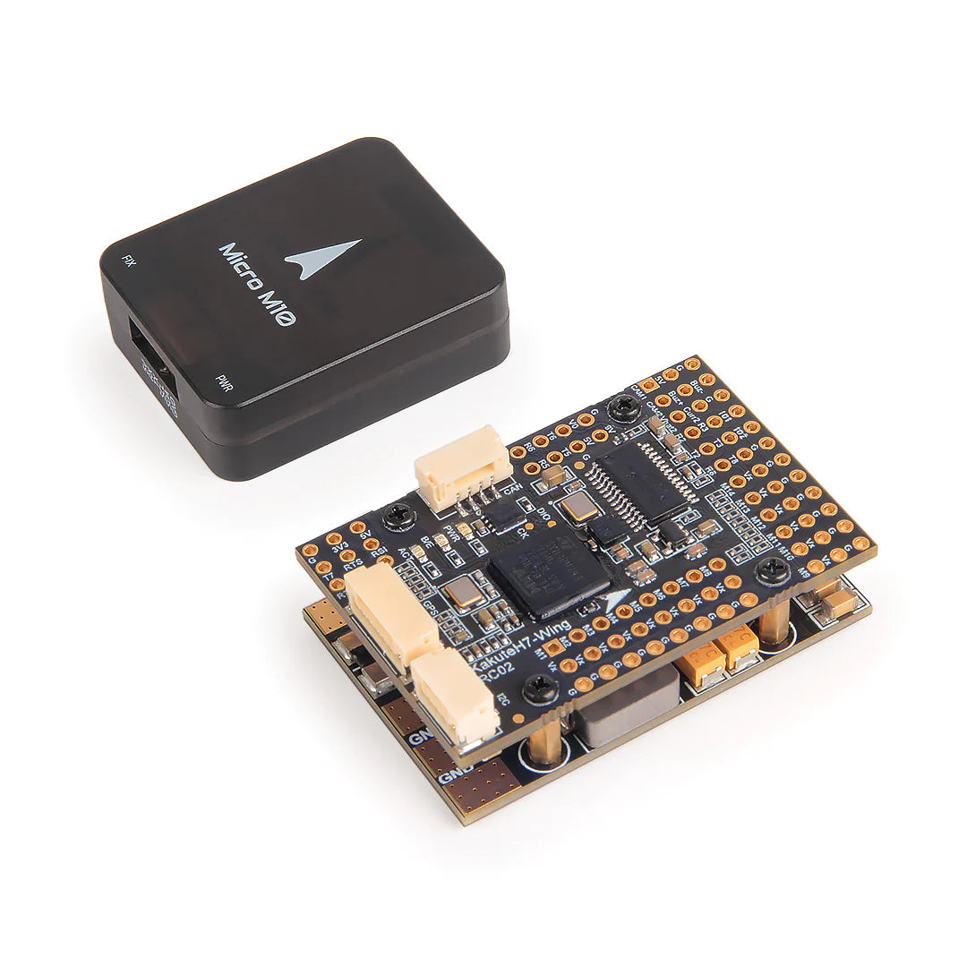 Holybro Kakute H743-Wing Autopilot Flight Controller -  Layout Specifically For Fixed Wing & VTOL Applications With M9N M10 GPS Module