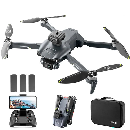 V28 Drone - 2024 New GPS+5.8G HD Drone Professional 360 ° Obstacle Avoidance Dual Camera Aerial Camera Aircraft Gift Toy