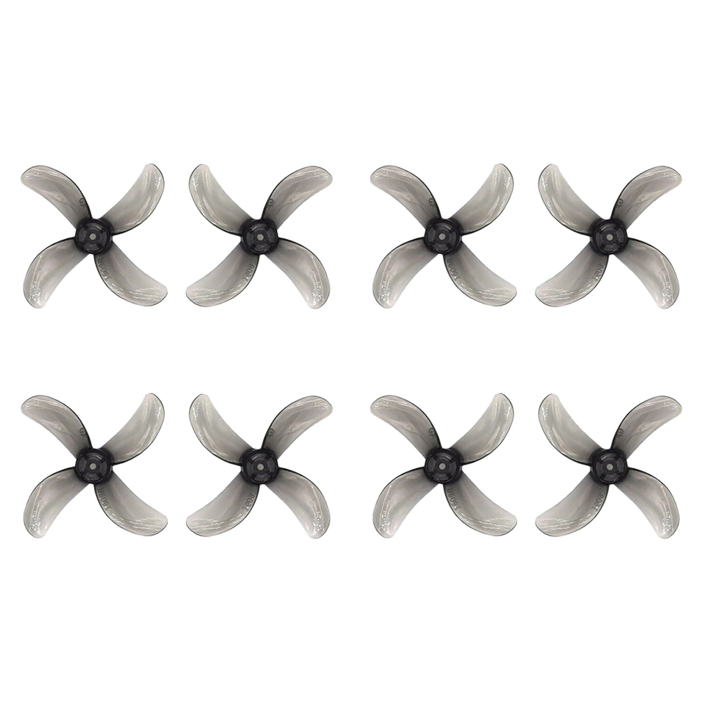 1609 - 4 Blade 40mm 1.5mm Shaft -- Set of 8