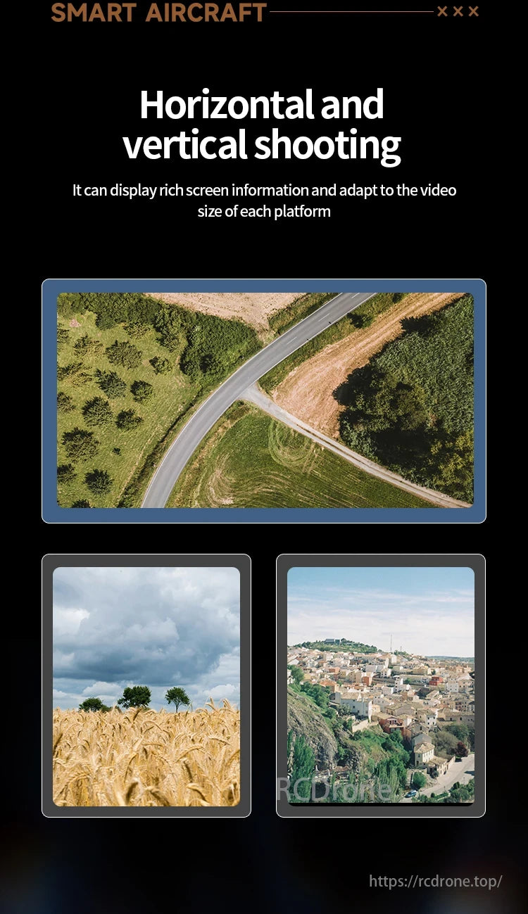 2024 New M5 Drone, Smart aircraft offers versatile horizontal and vertical shooting capabilities.