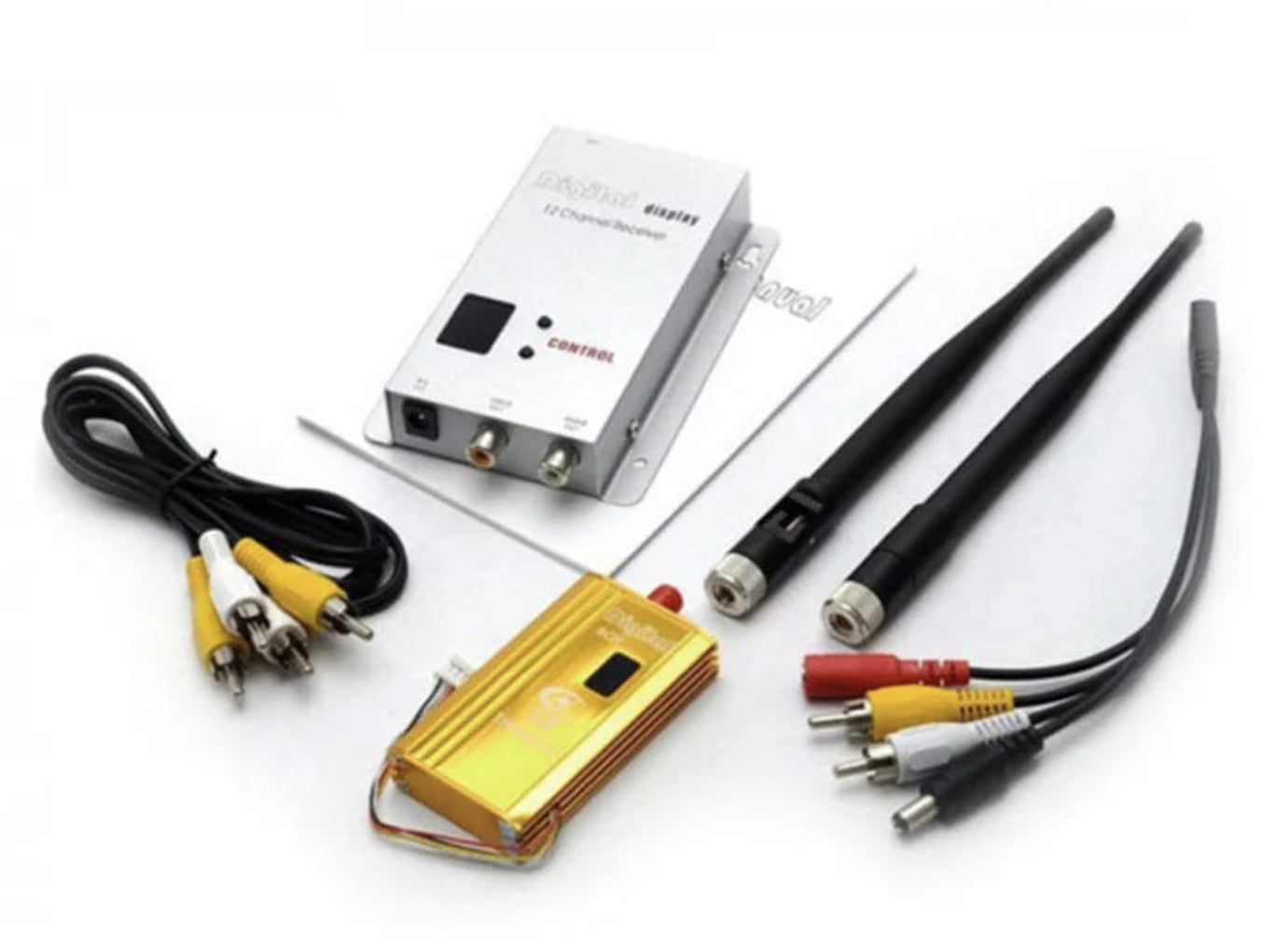 1.2GHz/1.3GHz Video Transmitter & Receiver – RCDrone