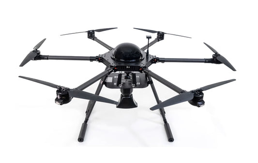 Drone industriel RCDrone MX4-10 - Charge utile 5 kg 10 km Drone de levage lourd multifonction Haut-parleur DIY, éclairage puissant, lanceur, support de drone de sauvetage Support OEM ODM