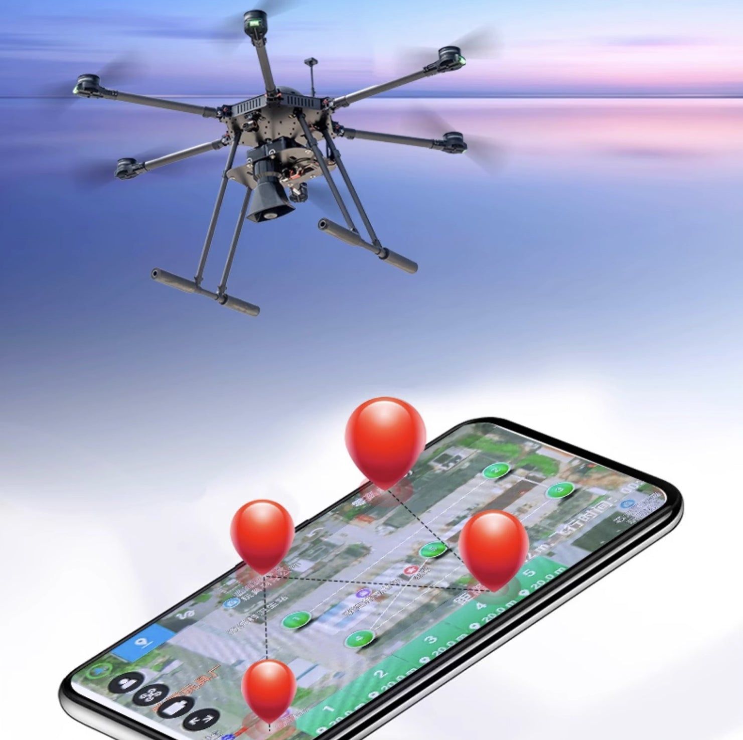 RCDrone MX4-10 Industrial Drone - 5KG Payload 10KM Multi Function Heavy Lift Drone DIY Loudspeaker, Strong Lighting, Thrower,Rescue Drone Support OEM ODM Support 13 RCDrone, its robust design and advanced technological integrations make it a top choice for professionals in emergency response