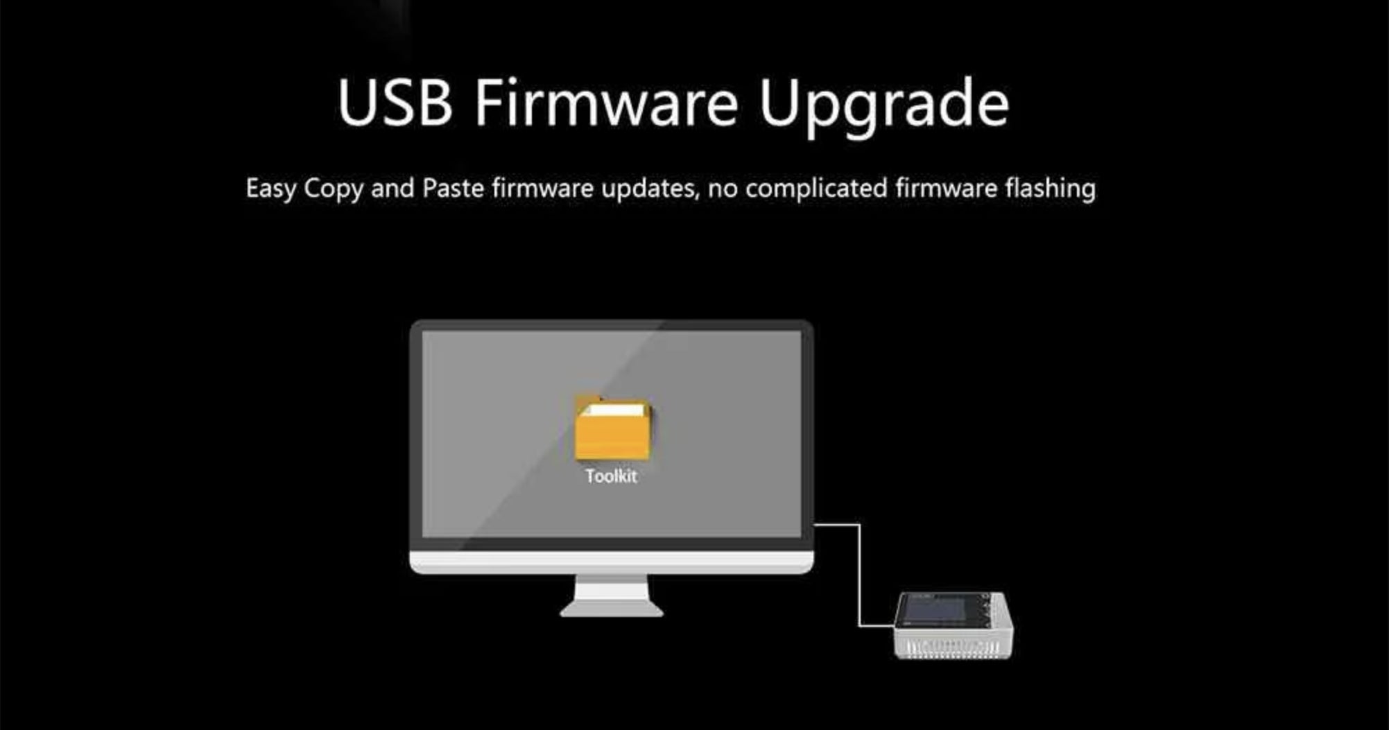 ToolkitRC M6 Charger, USB Firmware Upgrade and Paste firmware updates; no complicated flashing Toolkit Easy Copy