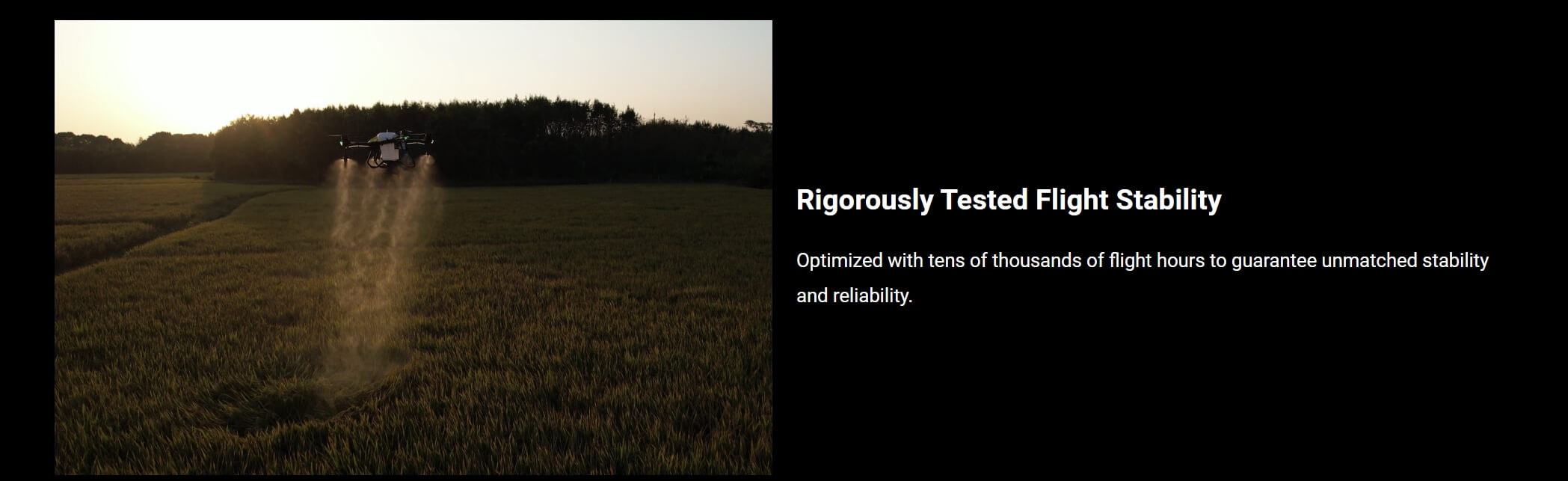 H32X Agriculture Drone, Rigorously Tested Flight Stability Optimized with tens of thousands