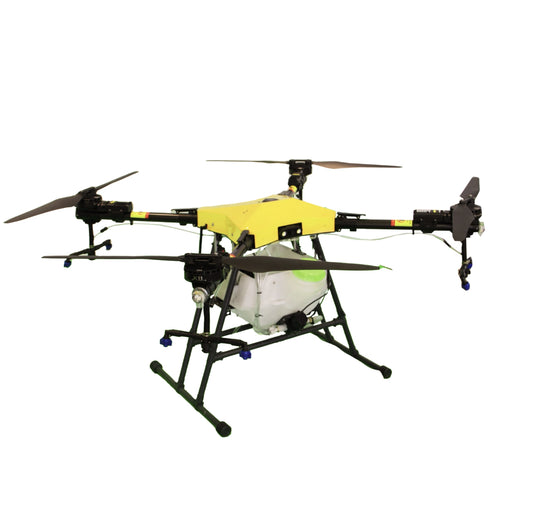 H60-4 30L Agricultural Drone - 4 Axis 30L Sprayer Water Tank / 30KG Spreader 14S 28000mAh Battery