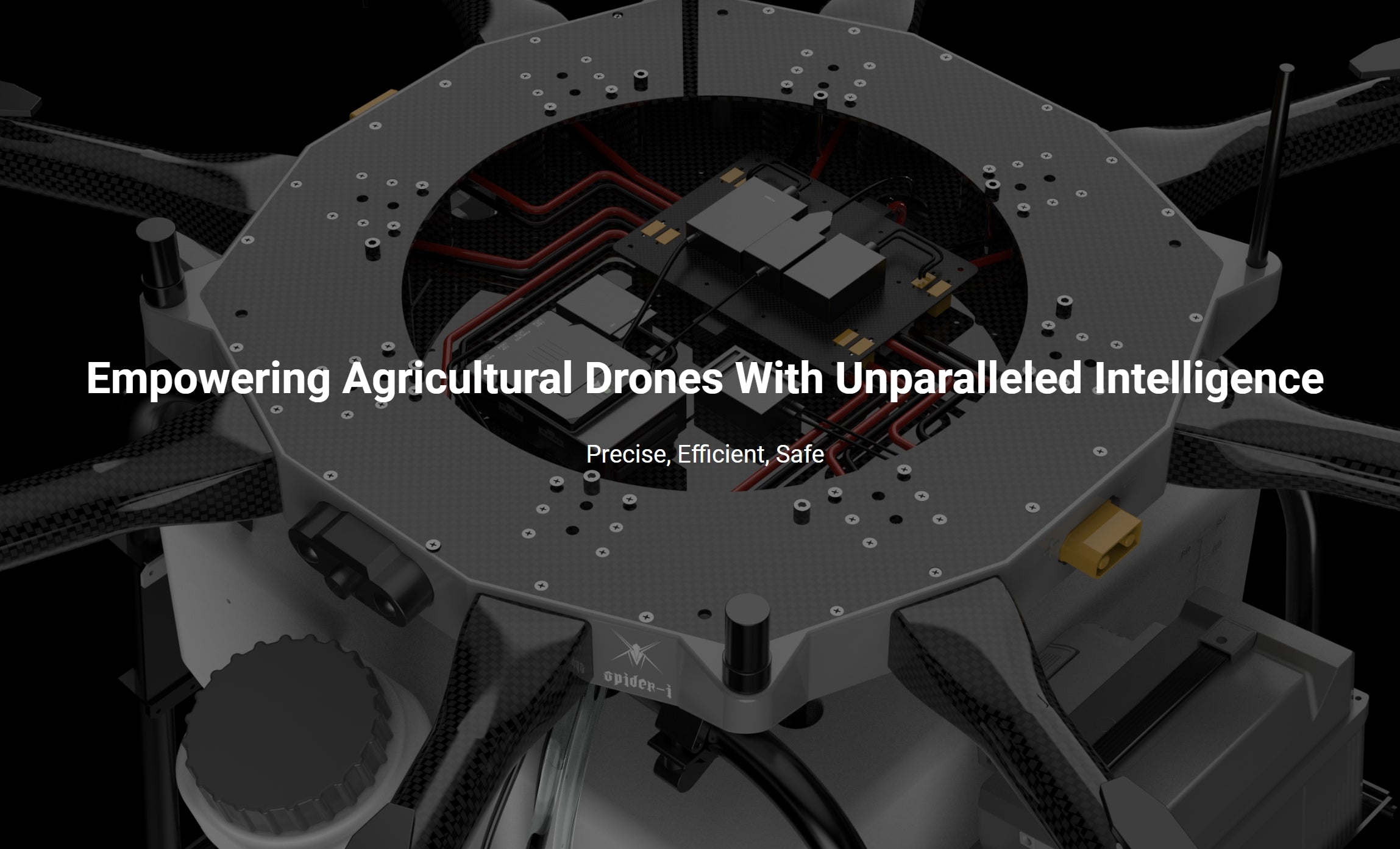 H200 Agricultural / Transport Drone, Empowering Agricultural Drones With Unparalleled Intelligence Precis