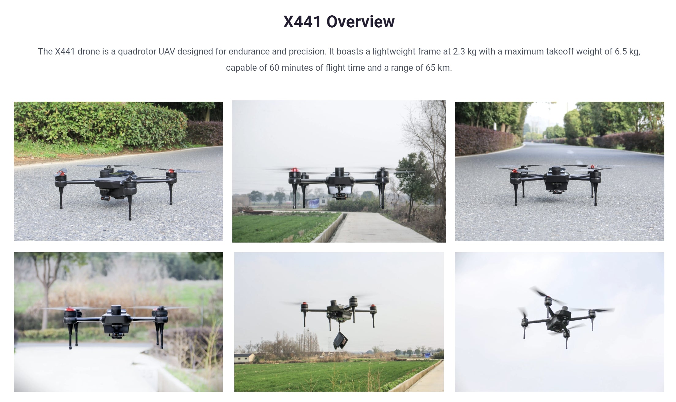 X441 Long Range Drone, X441 drone boasts a lightweight frame at 2.3 kg with a maximum