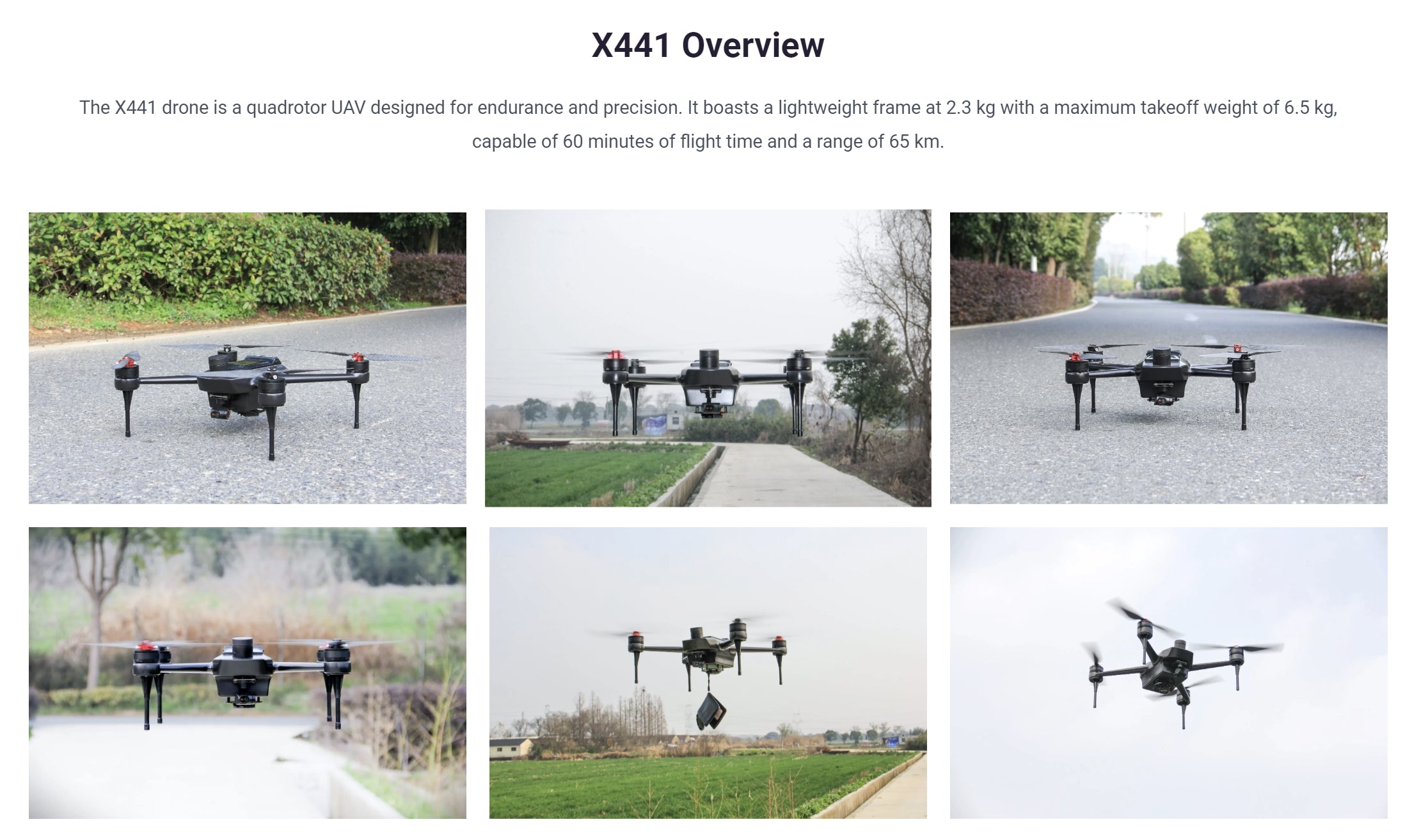 X441 Long Range Drone - 10KM Range 60Minutes Flight Time 2.5KG Payload RTK GPS Position Industrial Drone For Inspection 12 X441 Long Range Drone, X441 drone boasts a lightweight frame at 2.3 kg with a maximum