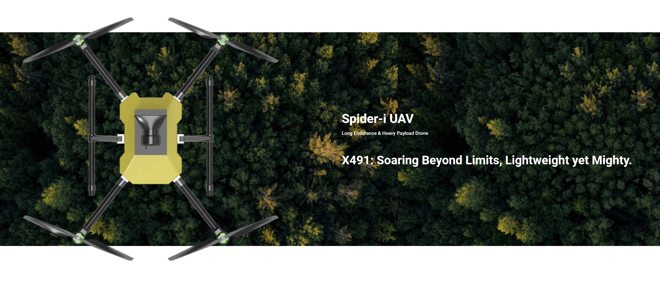 X491 Ultra Long Endurance Drone - 120 Minutes Flight Time 65KM Range 5KG Payload Industrial For Inspection Search Rescue 11 X491 Ultra Long Endurance Drone, Spider-i UAV Endurance & Heavy Payload Drone X491