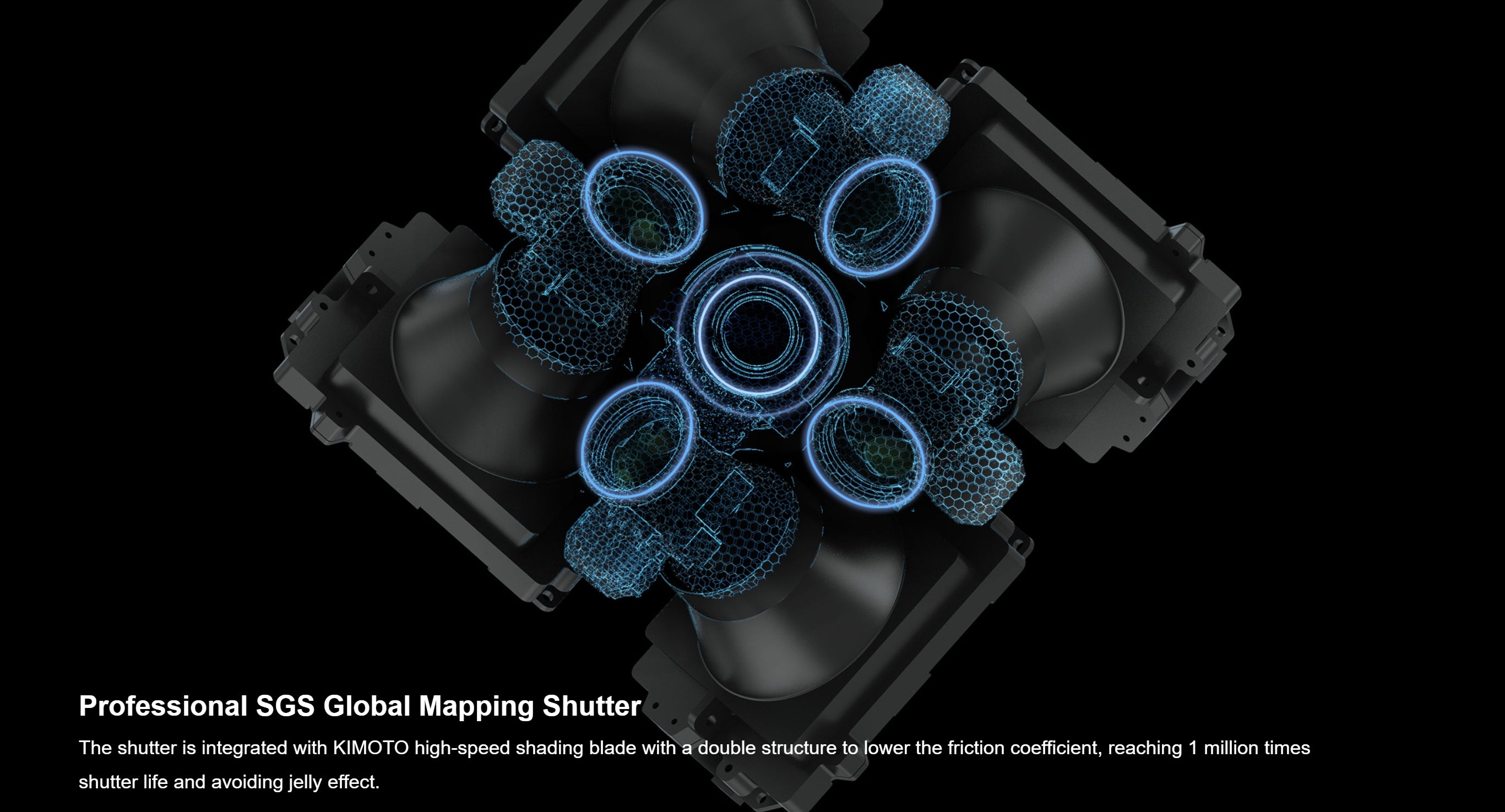 SHARE 303S Pro V2 - 305 MP Full-Frame 5-Lens Oblique Aerial Camera for 3D Mapping UAV Drone 12 SHARE 303S Pro V2, High-speed camera with durable shutter for precise photography and minimal distortion.