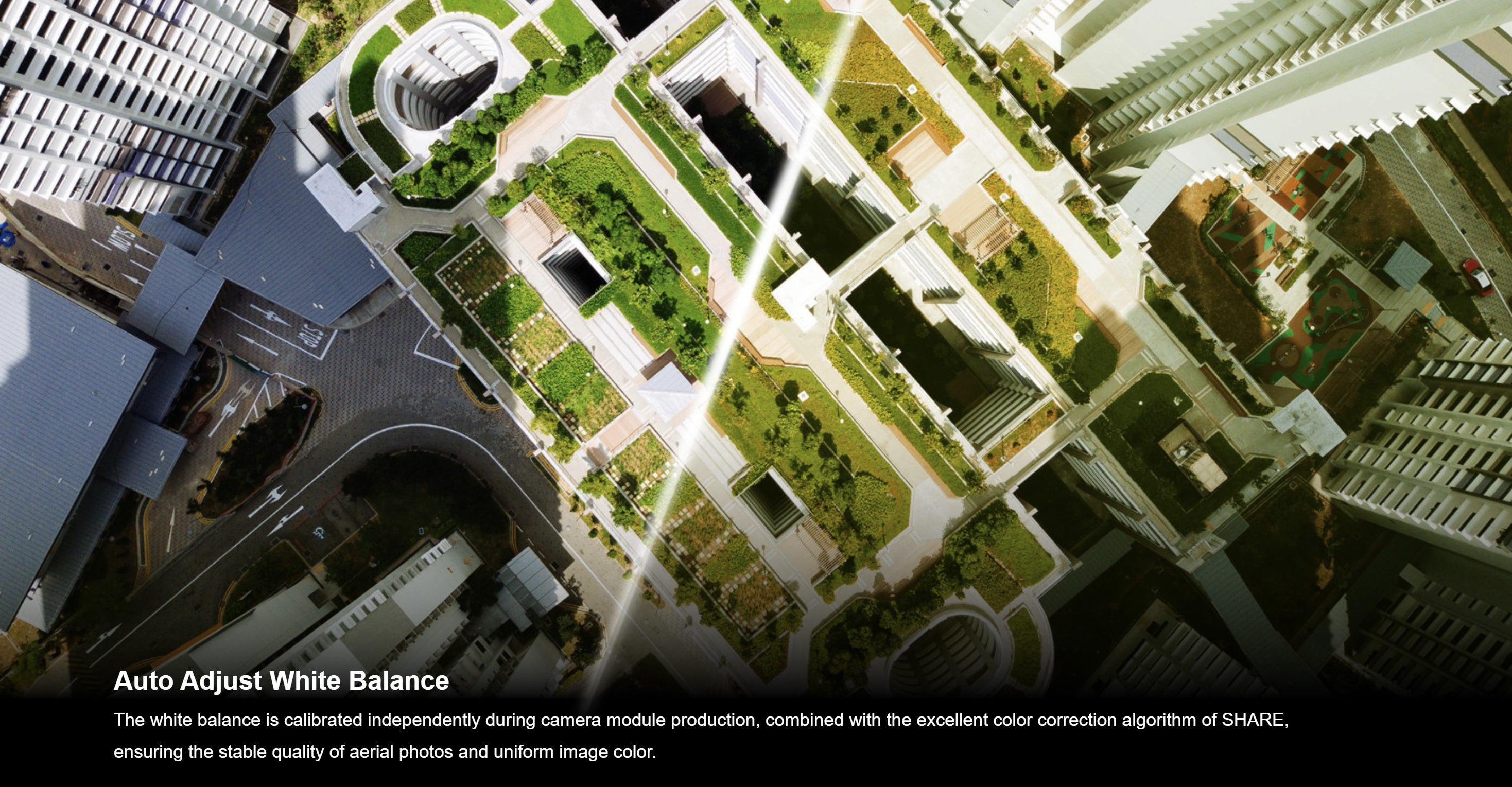 SHARE 303S Pro V2 - 305 MP Full-Frame 5-Lens Oblique Aerial Camera for 3D Mapping UAV Drone 7 SHARE 303S Pro V2, Advanced camera features precise white balance and color correction for consistent aerial photography.