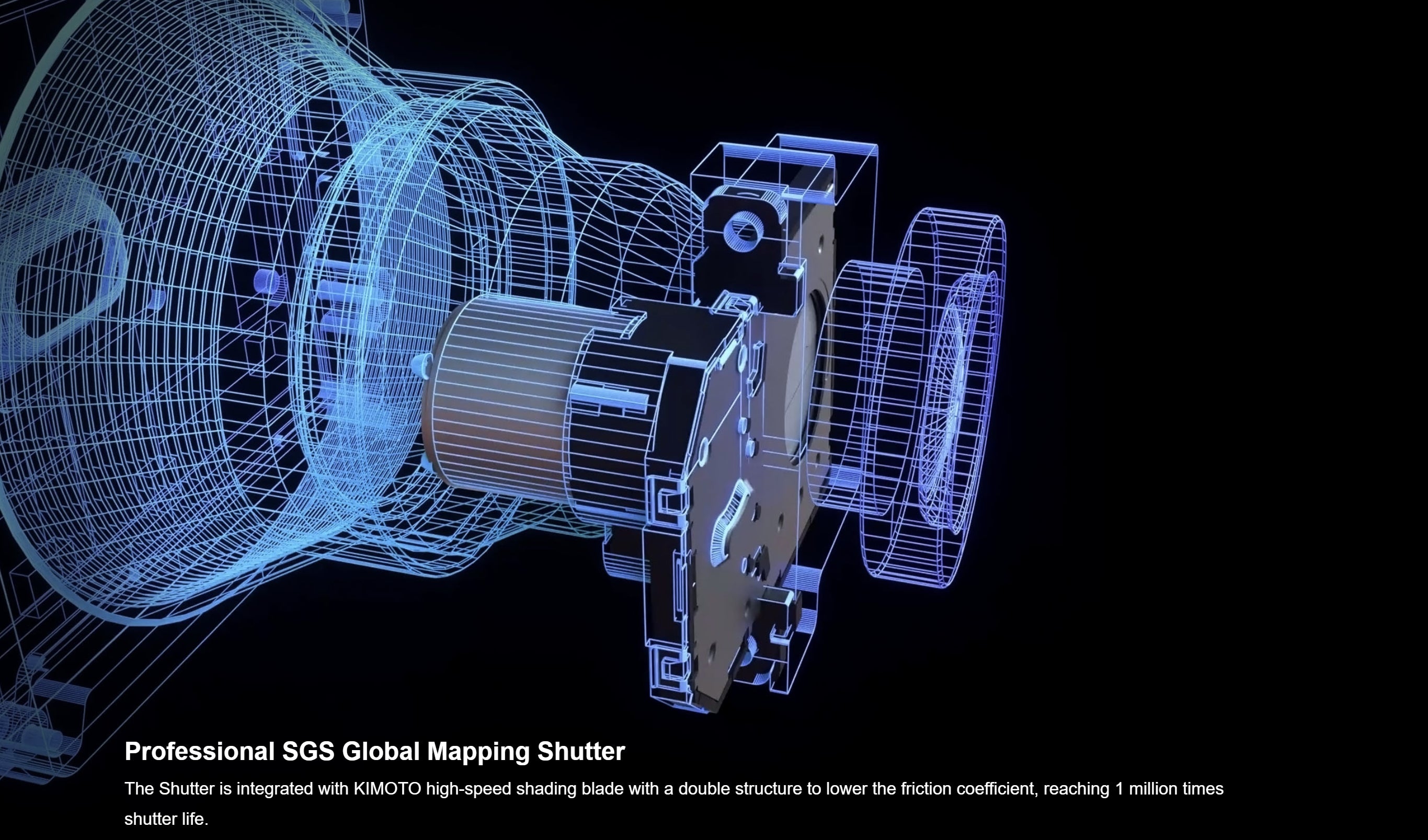 SHARE 304S Pro - 305MP Full-Frame 5-Lens Oblique Aerial Camera for 3D Mapping UAV Drone 6 SHARE 304S Pro camera features innovative shutter system for extended lifespan and high-speed performance.