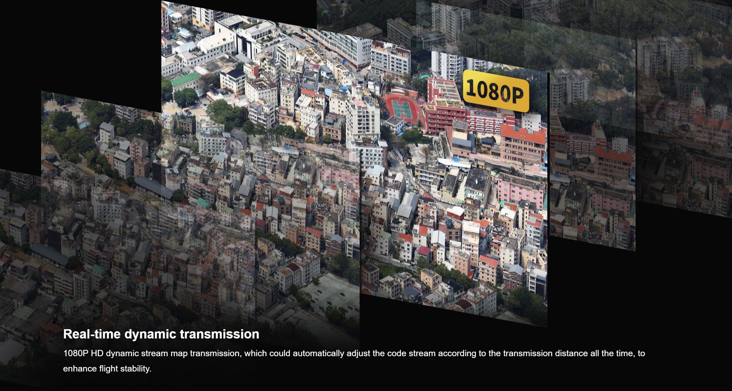 SHARE 6100X - 61MP Full-Frame Single-Lens Aerial Camera GCP-Free Modeling UAV Drone 5 SHARE 6100X, Real-time 1080p HD video streaming with adjustable compression for stable flights.